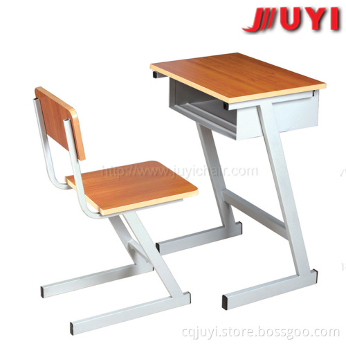 standard size of student chair Modern steel frame cheap wooden middle school student chair JY-S120